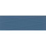 CERSANIT GRAVITY MARINE BLUE LINES STRUCTURE SATIN 24X74 G1 NT856-008-1